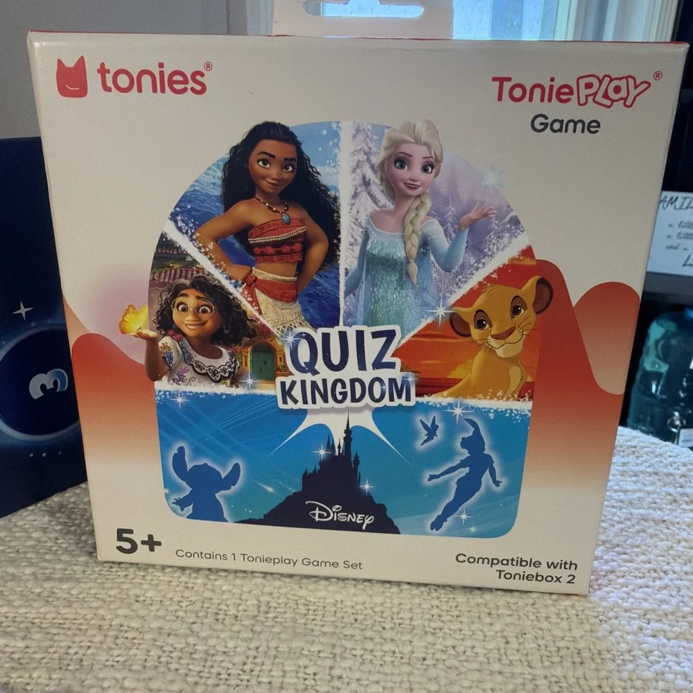 ToniePlay Complete Set Tonies Disney Quiz Kingdom Game and Controller